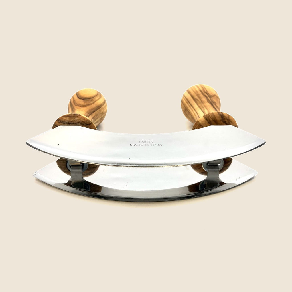 Wiegemesser DESIGN mit gedrechselten Griffen