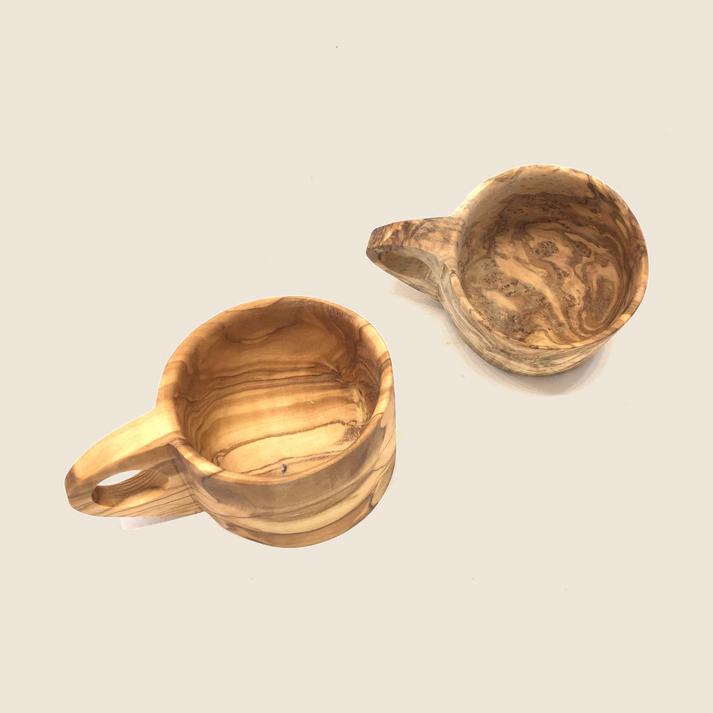 Tasse / Becher aus Olivenholz
