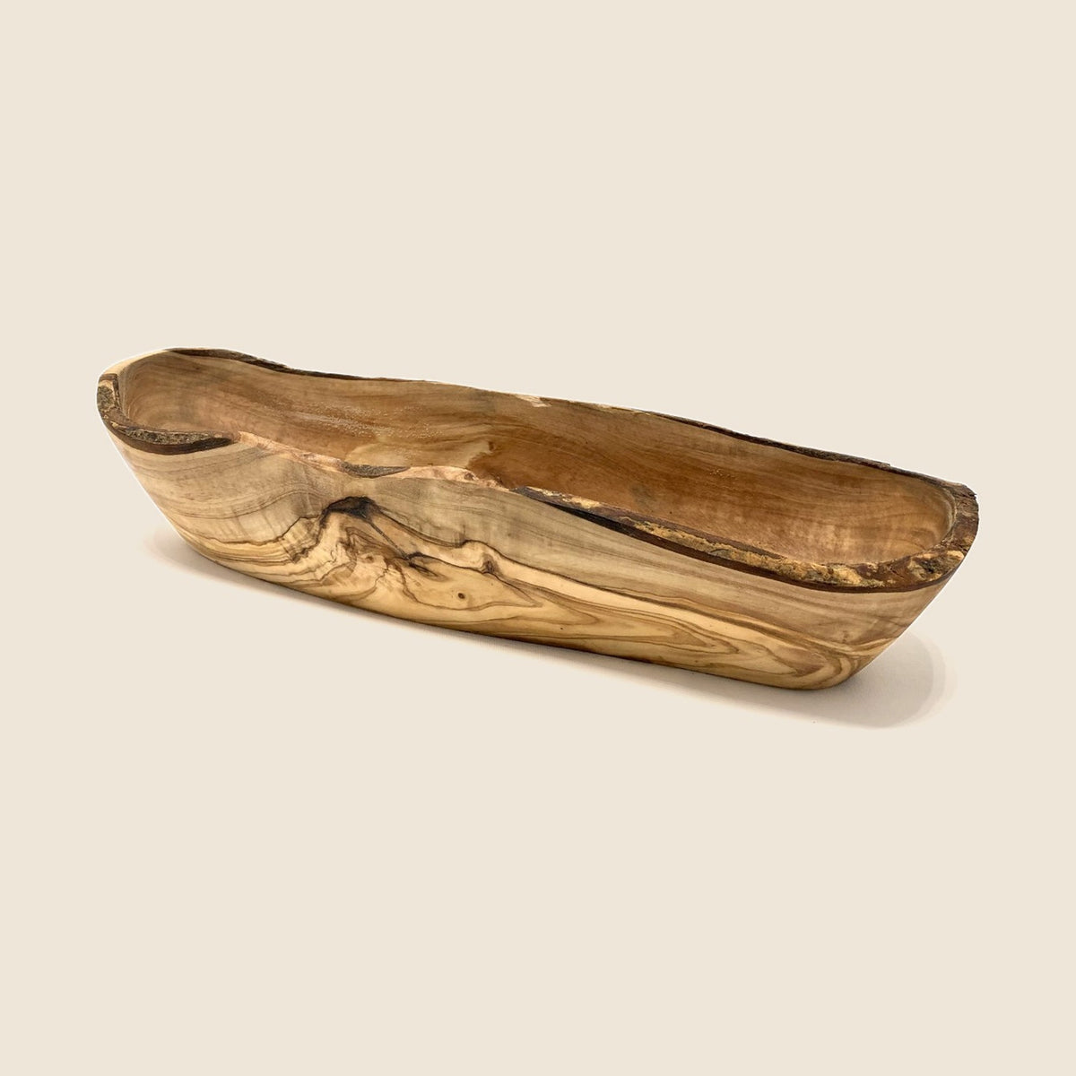 Brotschale RUSTIKAL 25-34 cm aus Olivenholz