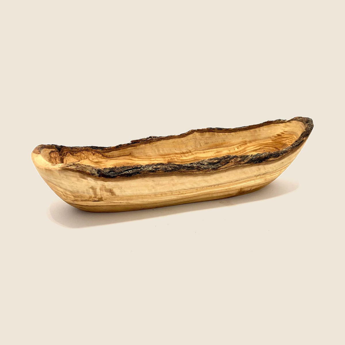 Brotschale RUSTIKAL 35-39 cm aus Olivenholz