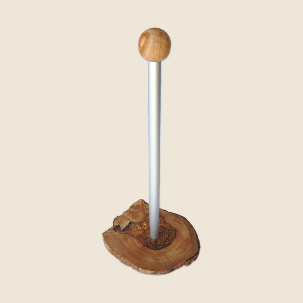 Küchenrollenhalter KLASSIK aus Olivenholz
