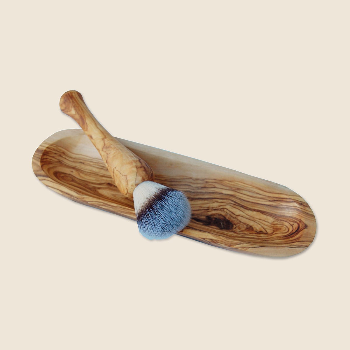 Badablage groß (ca. 30 cm) aus Olivenholz