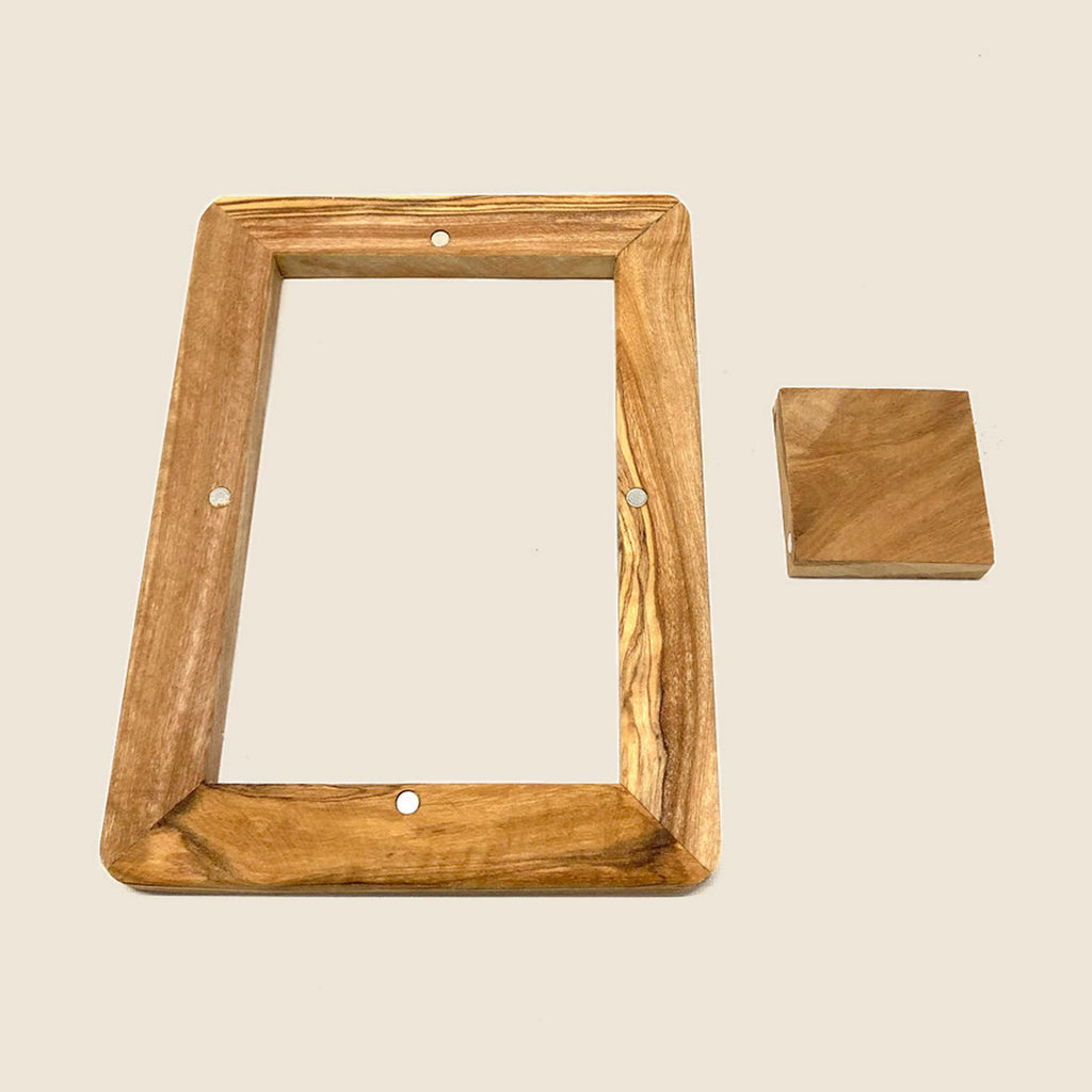 Bilderrahmen aus Olivenholz 10 x 15 cm