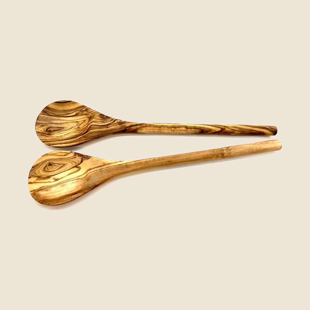 Kochlöffel rund aus Olivenholz (30 cm)
