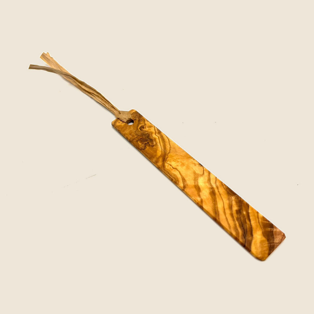 Lesezeichen aus Olivenholz