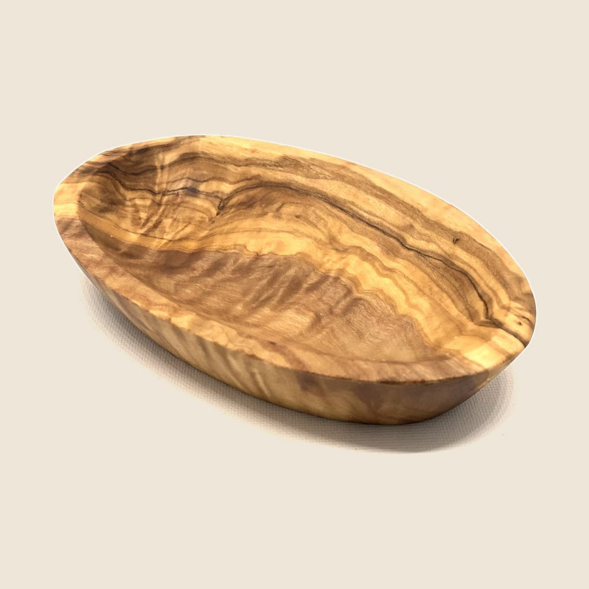 3er Set Schälchen OVAL (klein, mittel, groß) aus Olivenholz
