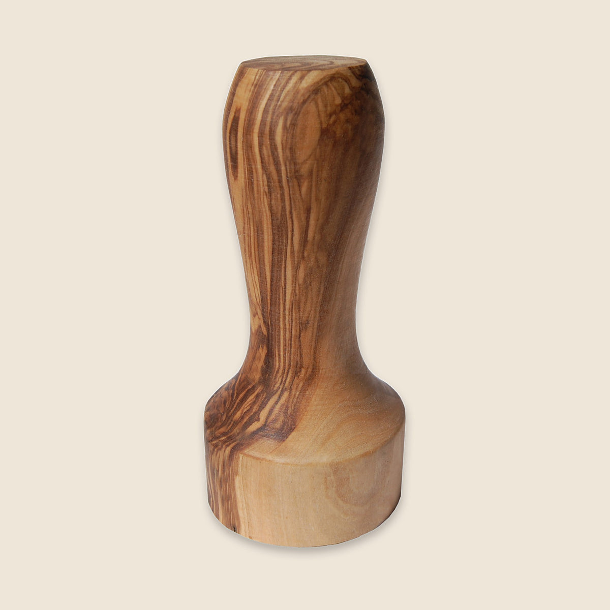 Tamper / Kaffeestampfer aus Olivenholz