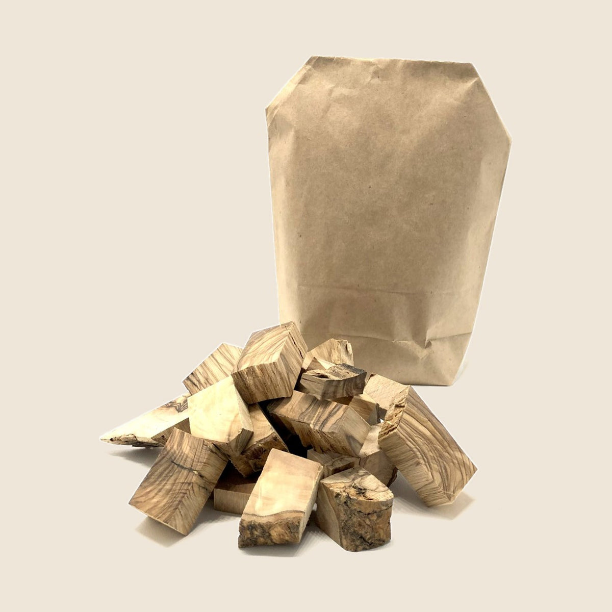 Räucherholz (Chunks aus Olivenholz) zum Räuchern & Smoken