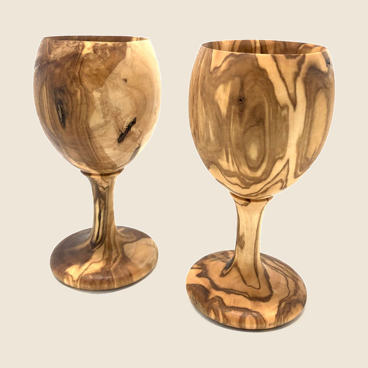 Weinkelch VINO aus Olivenholz