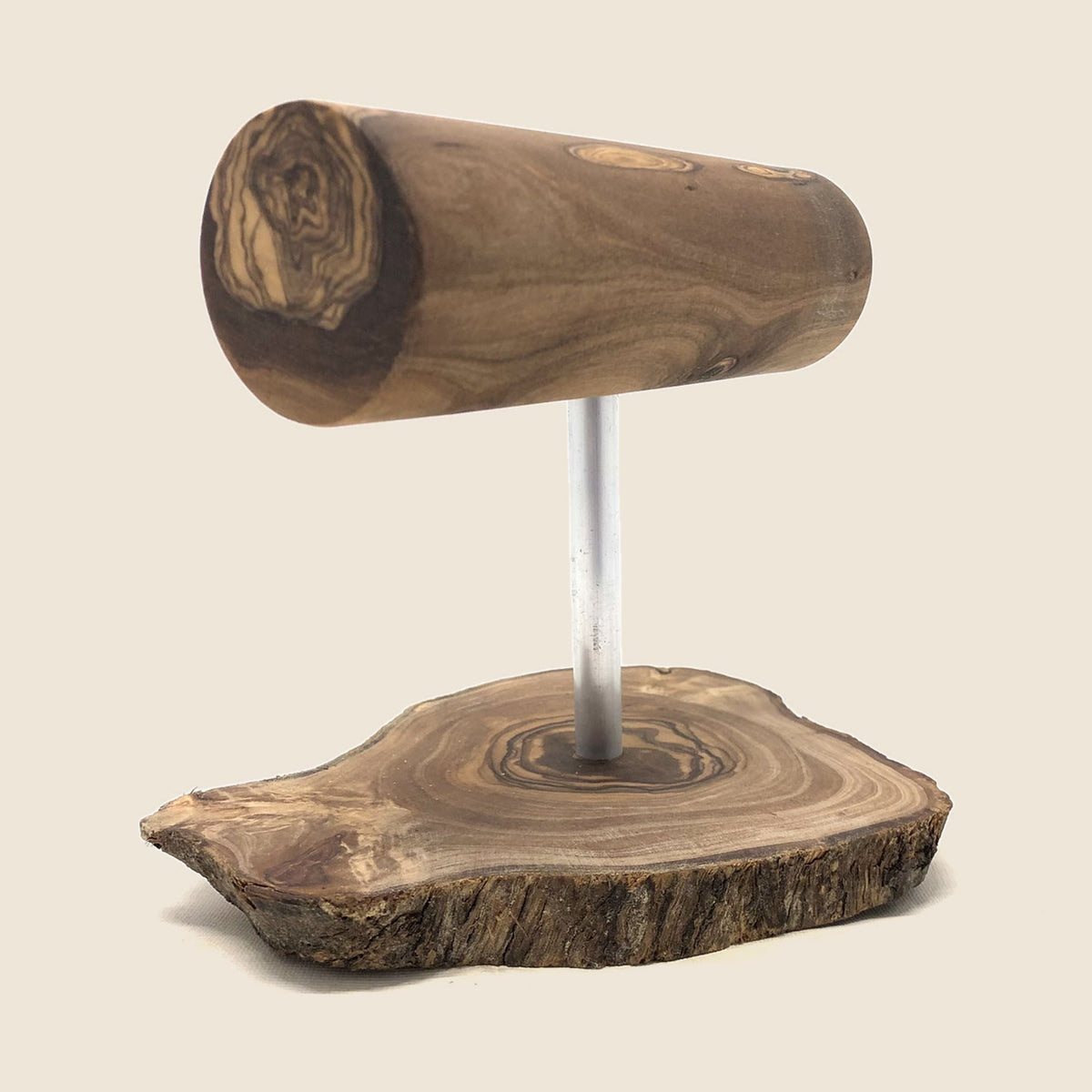 Uhrenhalter LUXURY aus Olivenholz