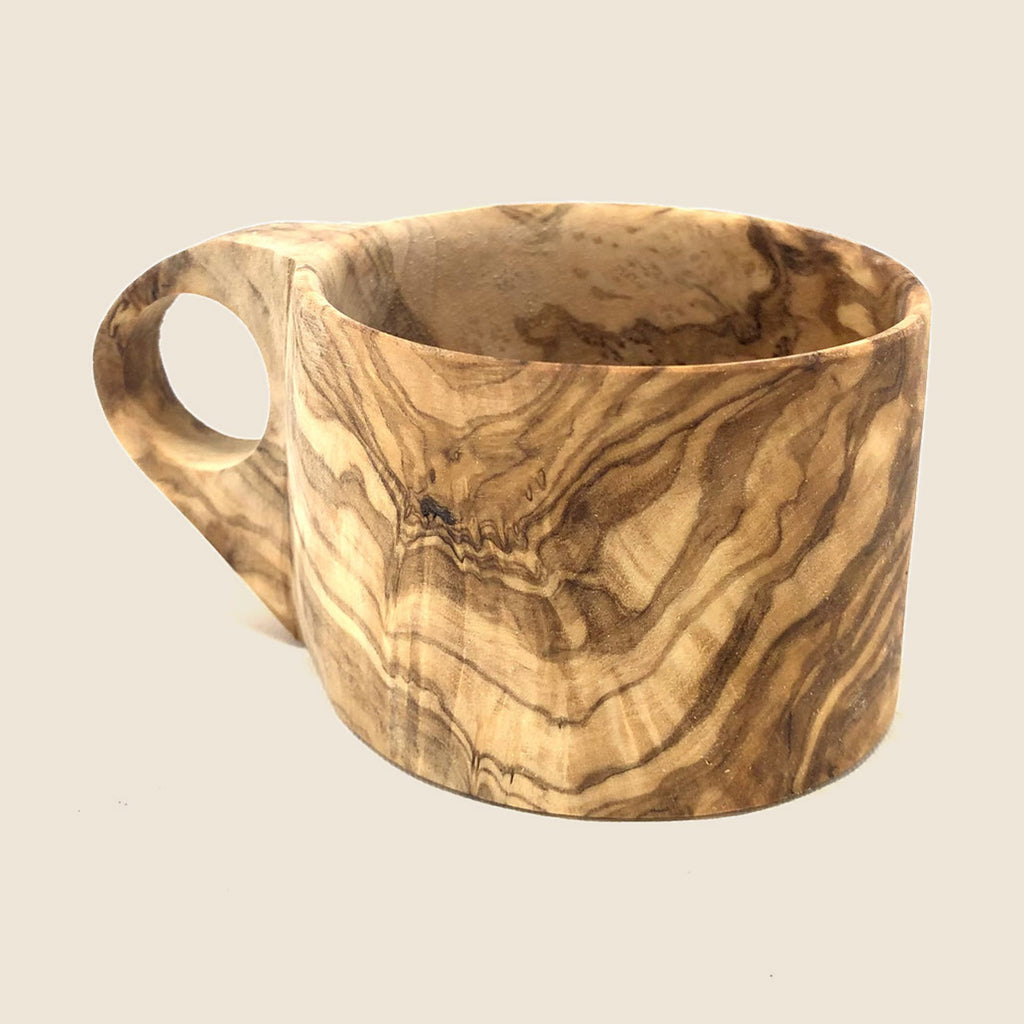 Tasse / Becher aus Olivenholz
