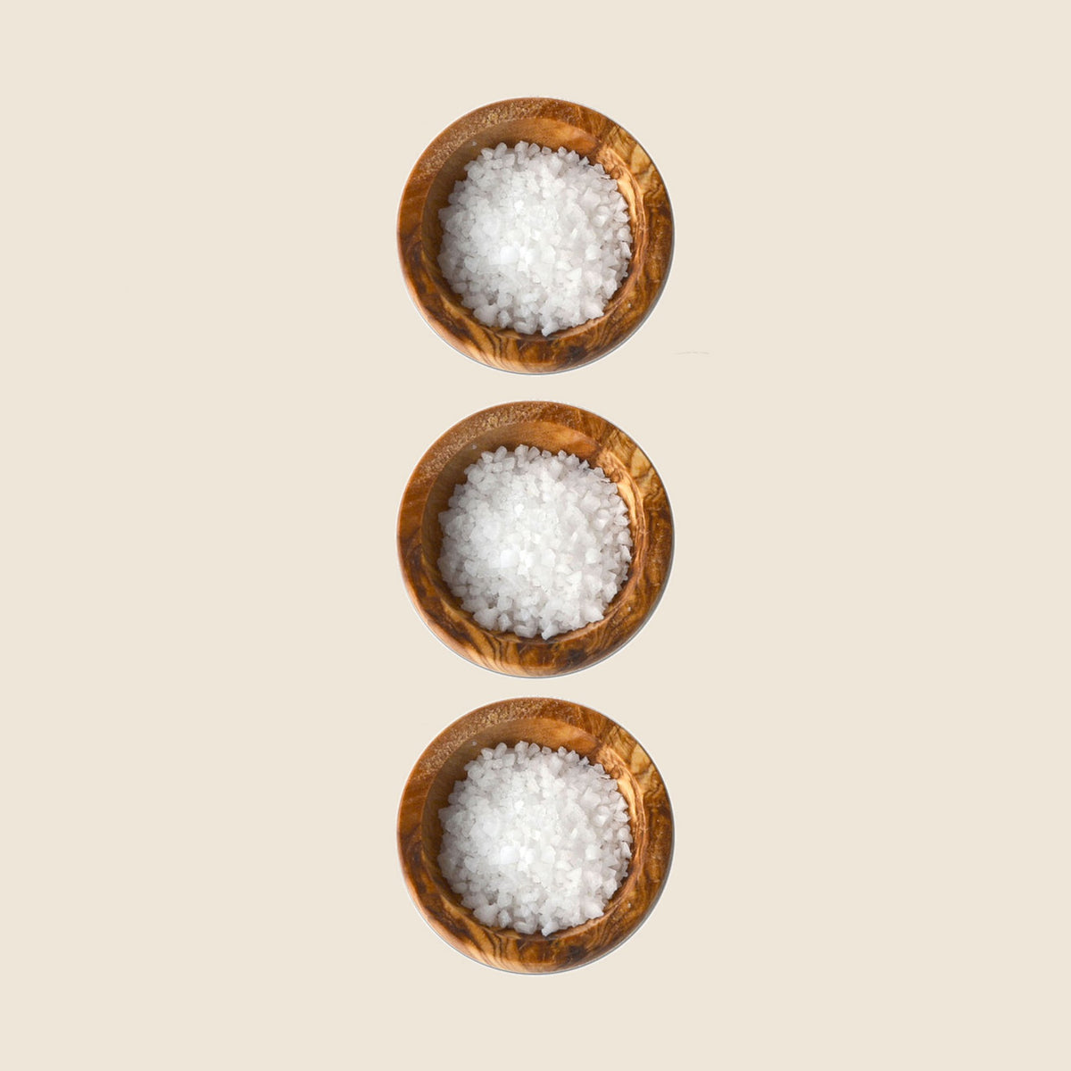 Kleine Salzschale aus Olivenholz Ø 4 cm