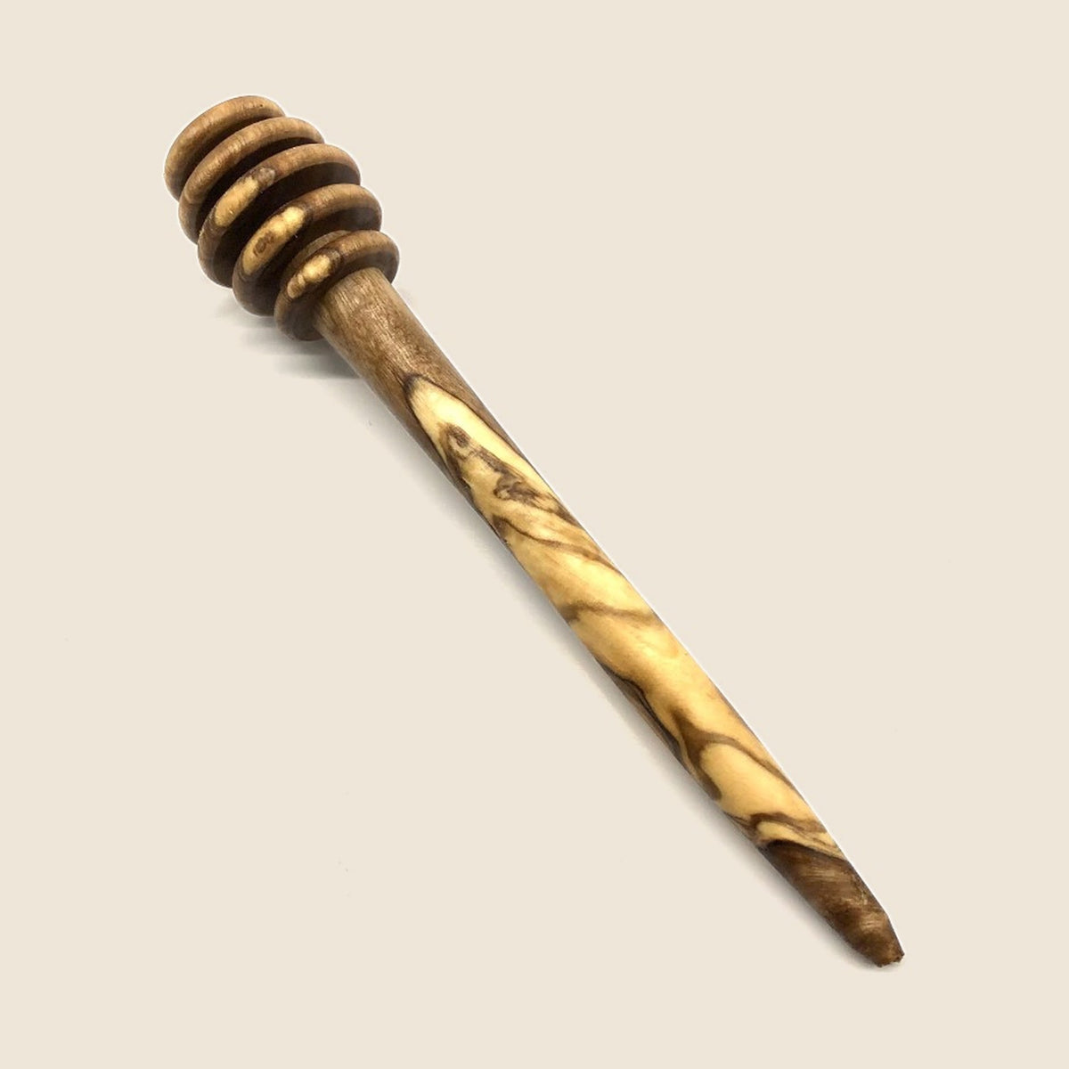 Honiglöffel Olivenholz wunderschöne Maserung, 14 cm