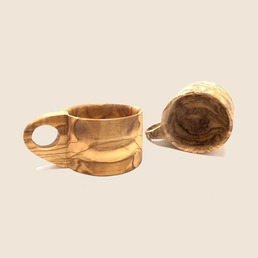 Tasse / Becher aus Olivenholz