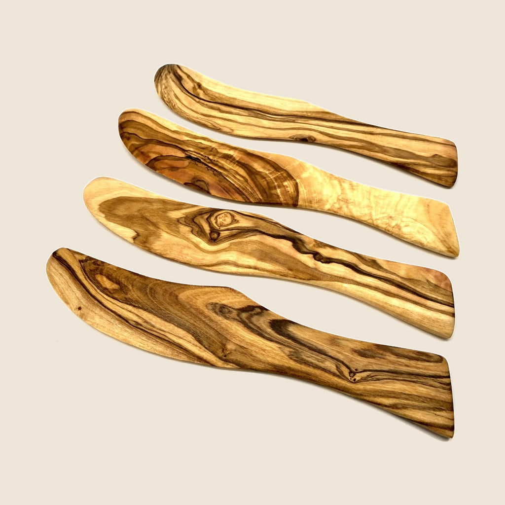 Buttermesser aus Olivenholz