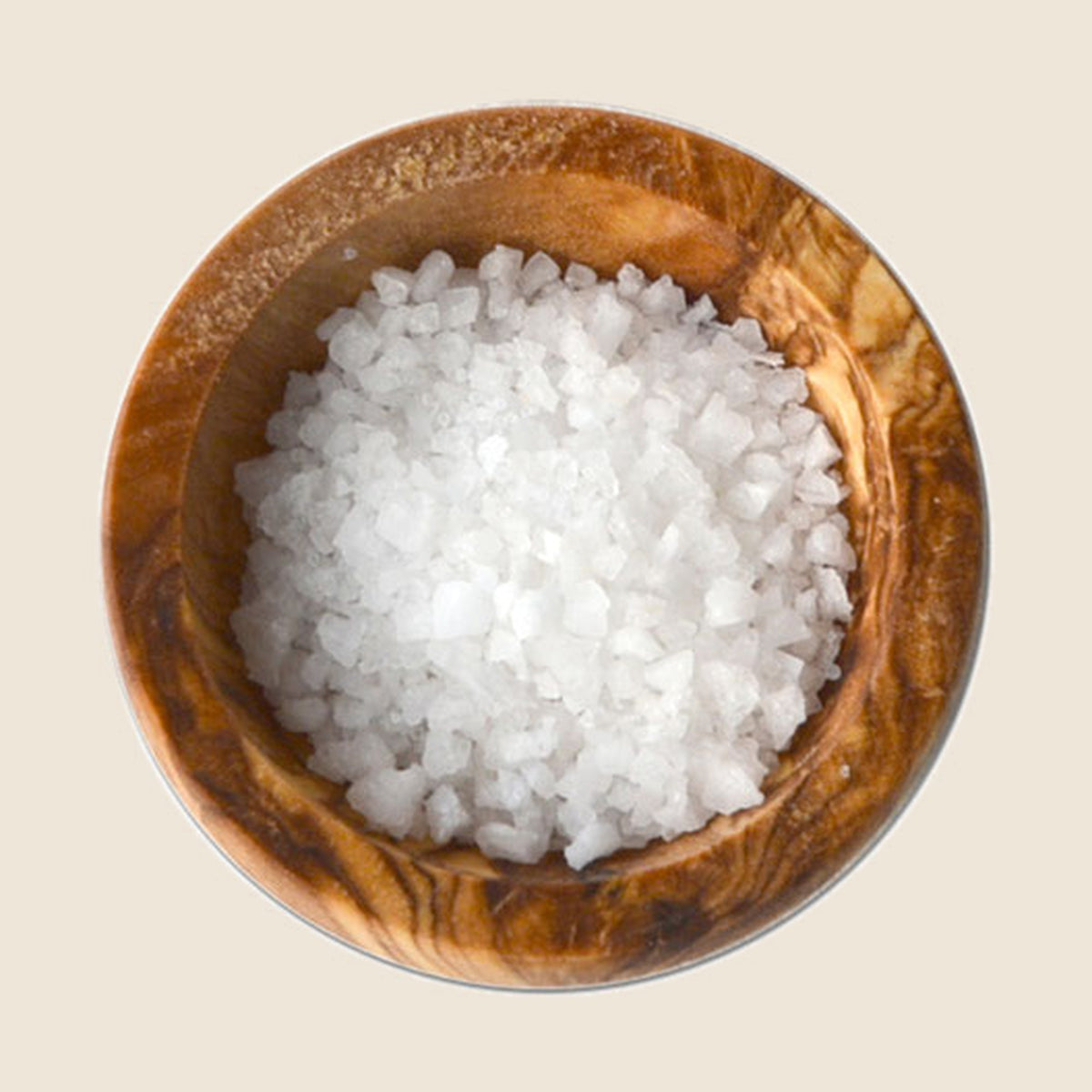 Kleine Salzschale aus Olivenholz Ø 4 cm