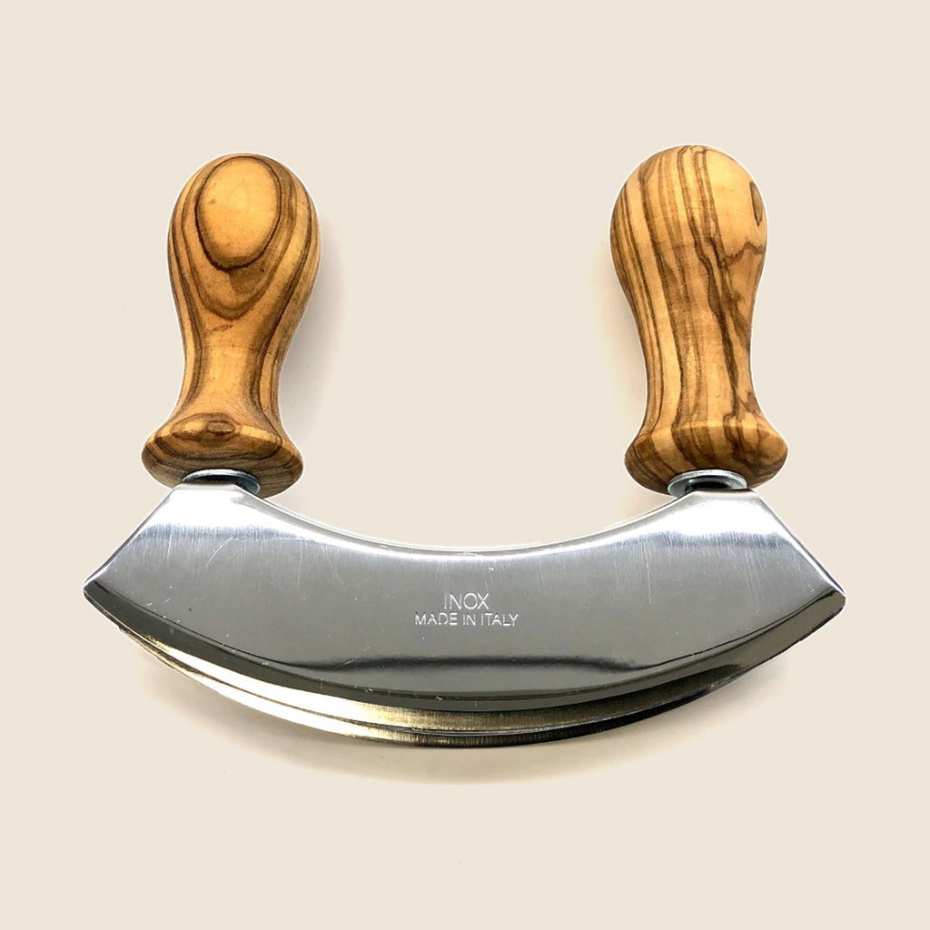Wiegemesser DESIGN mit gedrechselten Griffen